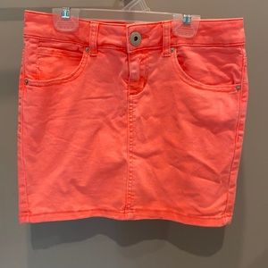 Neon pink mini skirt Dynamite